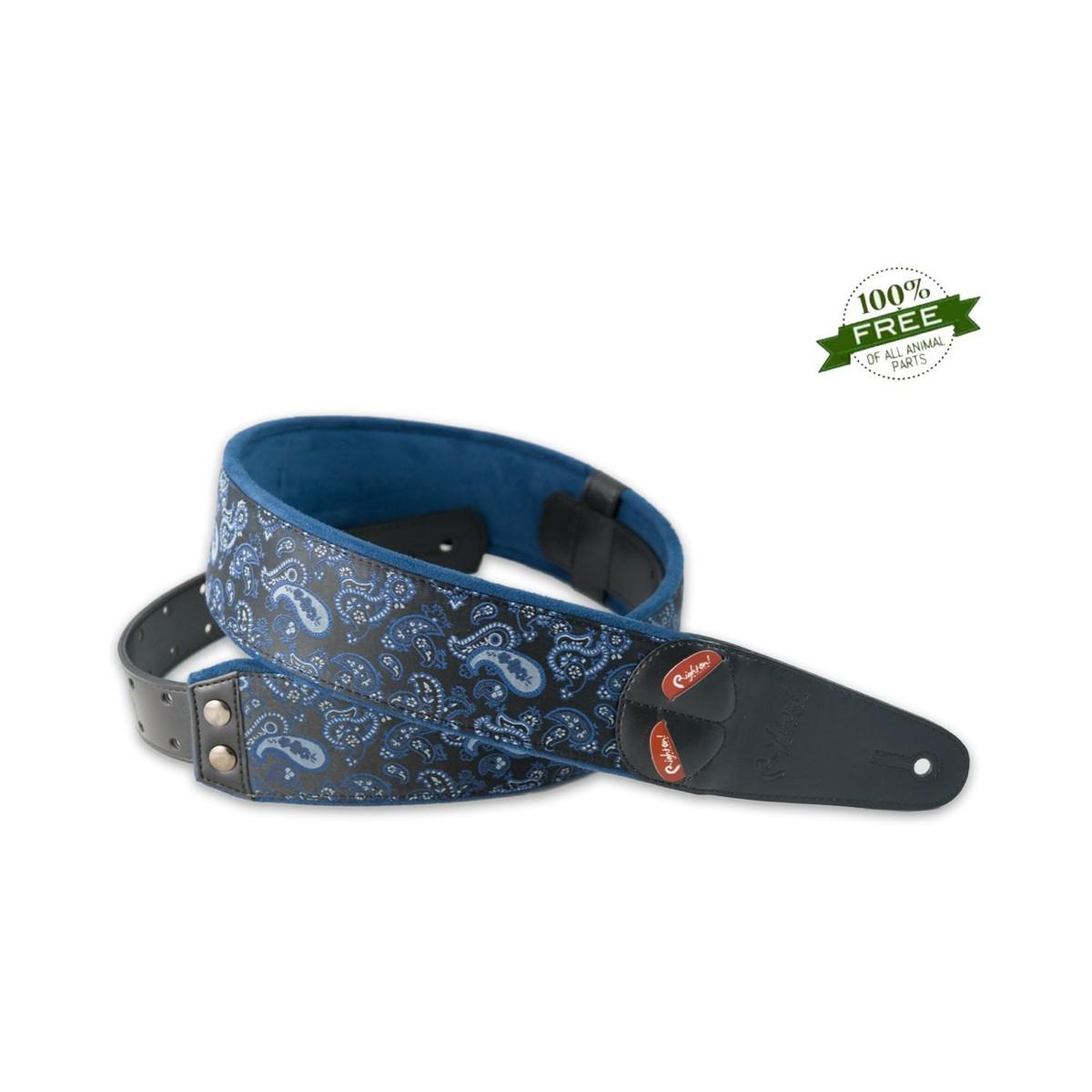 Right on straps paisley blue