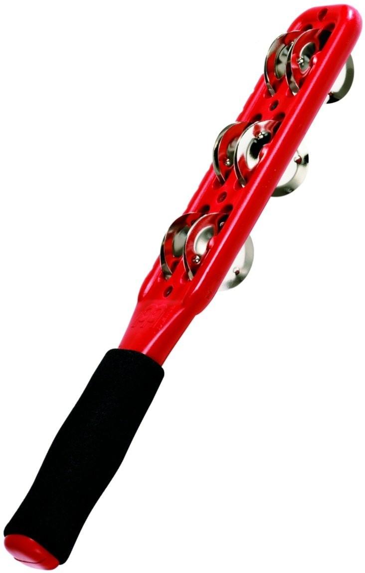 MEINL JG1R Professional Series Jingle Sticks, Red, Nickel Plated Steel