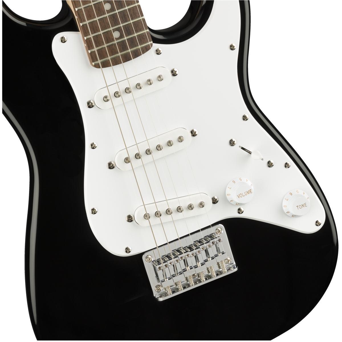 Fender squier affinity mini stratocaster black v2