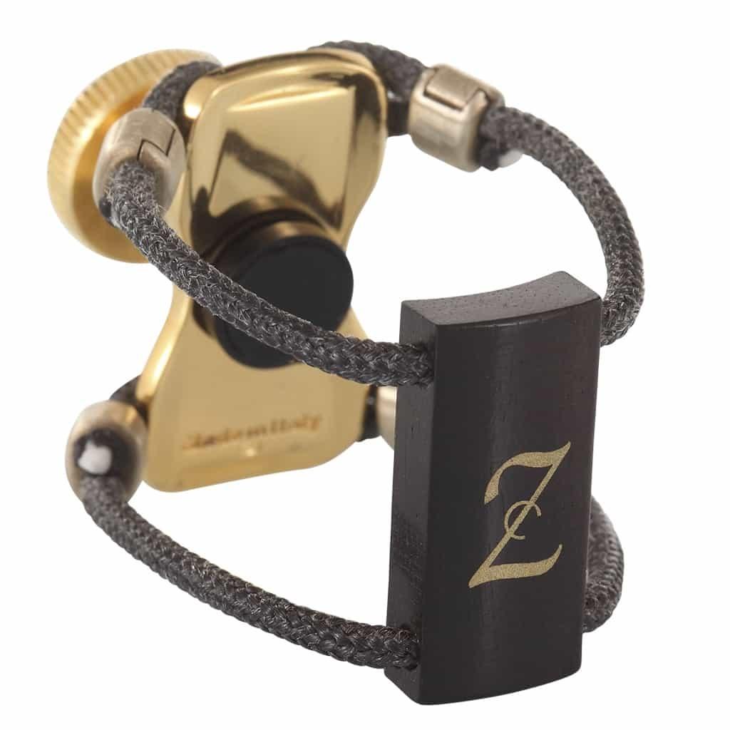 Zac ligature zl3216zl gold wood legatura per sax alto