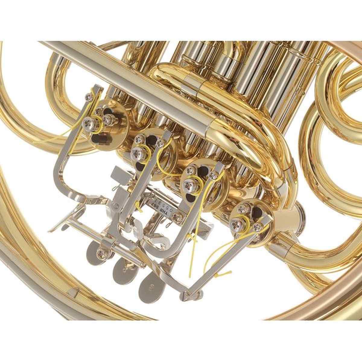 YAMAHA YHR567D CORNO DOPPIO IN FA/Sib CON CAMPANA SVITABILE