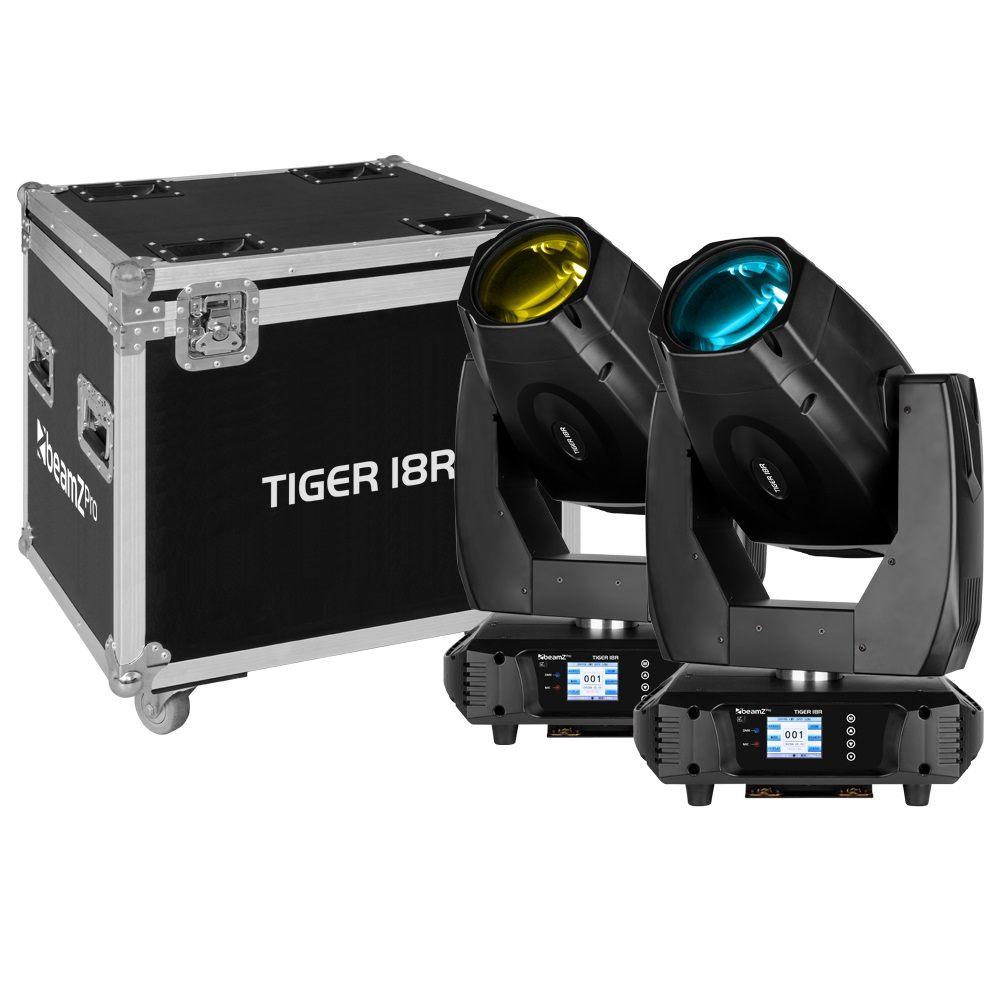 BEAMZ Tiger 18R BSW 380W CMY MHead 2pc FC