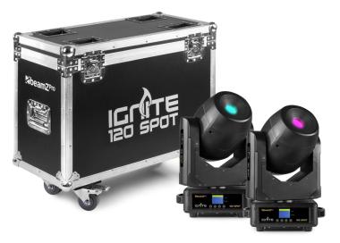 BEAMZ IGNITE120 LED 120W SPOT 2pcs in FC