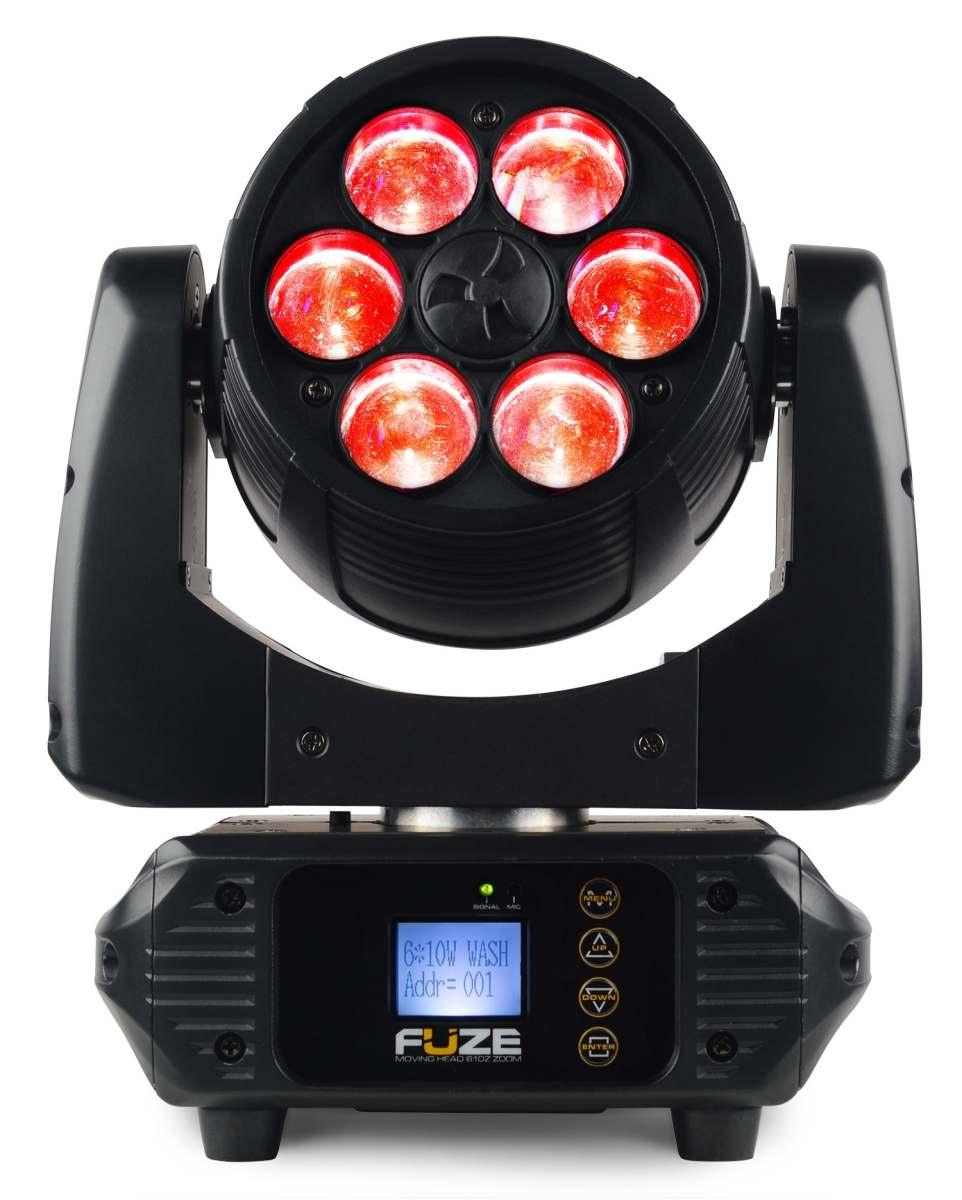 BEAMZ Fuze610Z Wash LED 6x10W RGBW Zoom