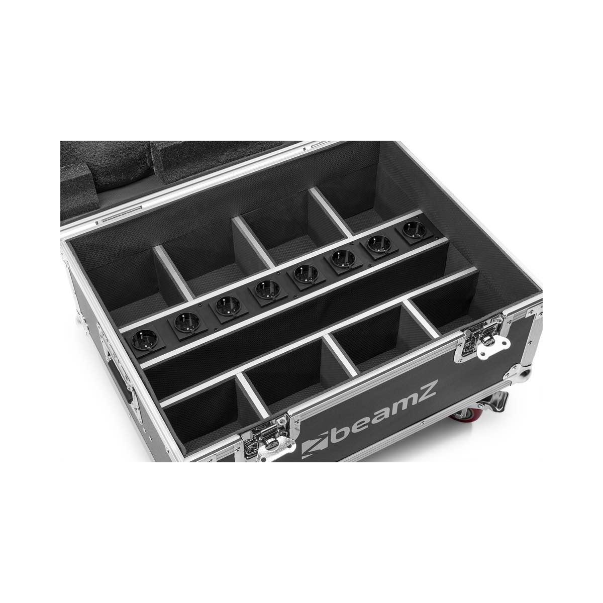 BEAMZ FCC9 FlightCase for 8x BBP9 serie