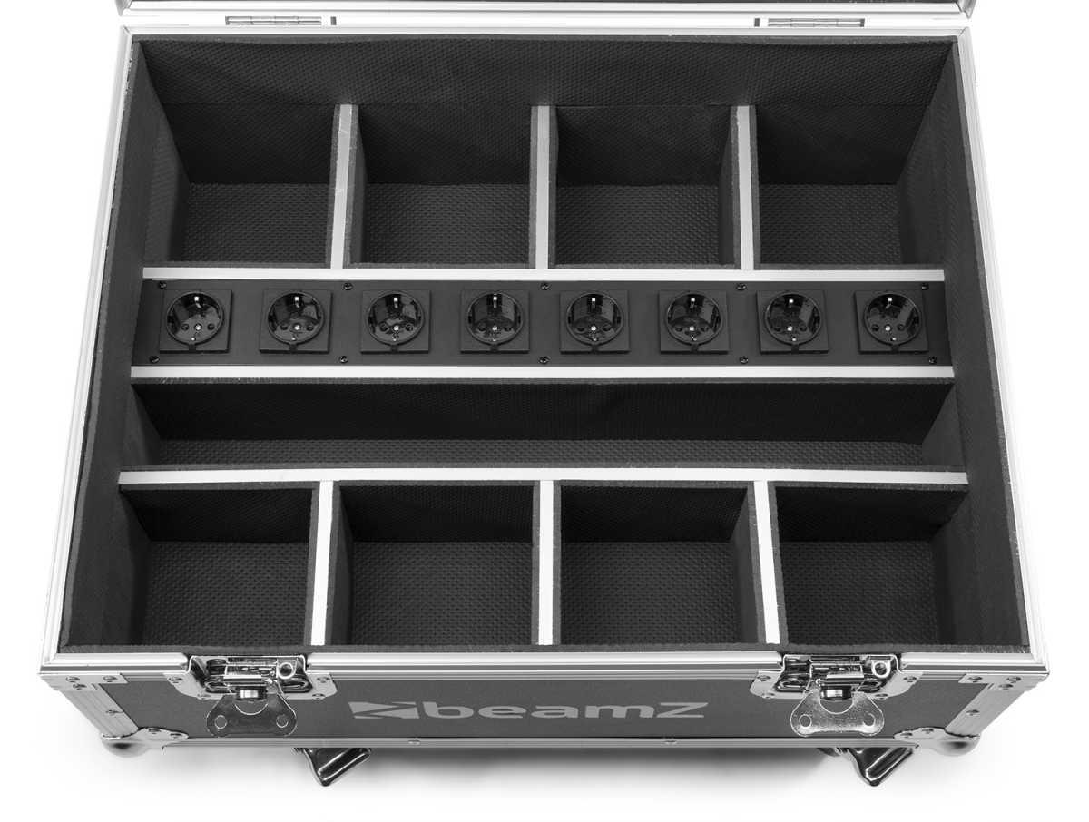 BEAMZ FCC9 FlightCase for 8x BBP9 serie