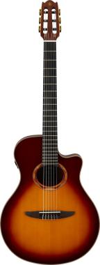 Yamaha ntx3 bsb brown sunburst chitarra classica elettrificata