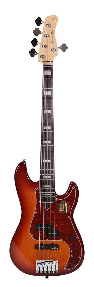 Marcus miller p7 alder-5 (2nd gen) ts tobacco sunburst