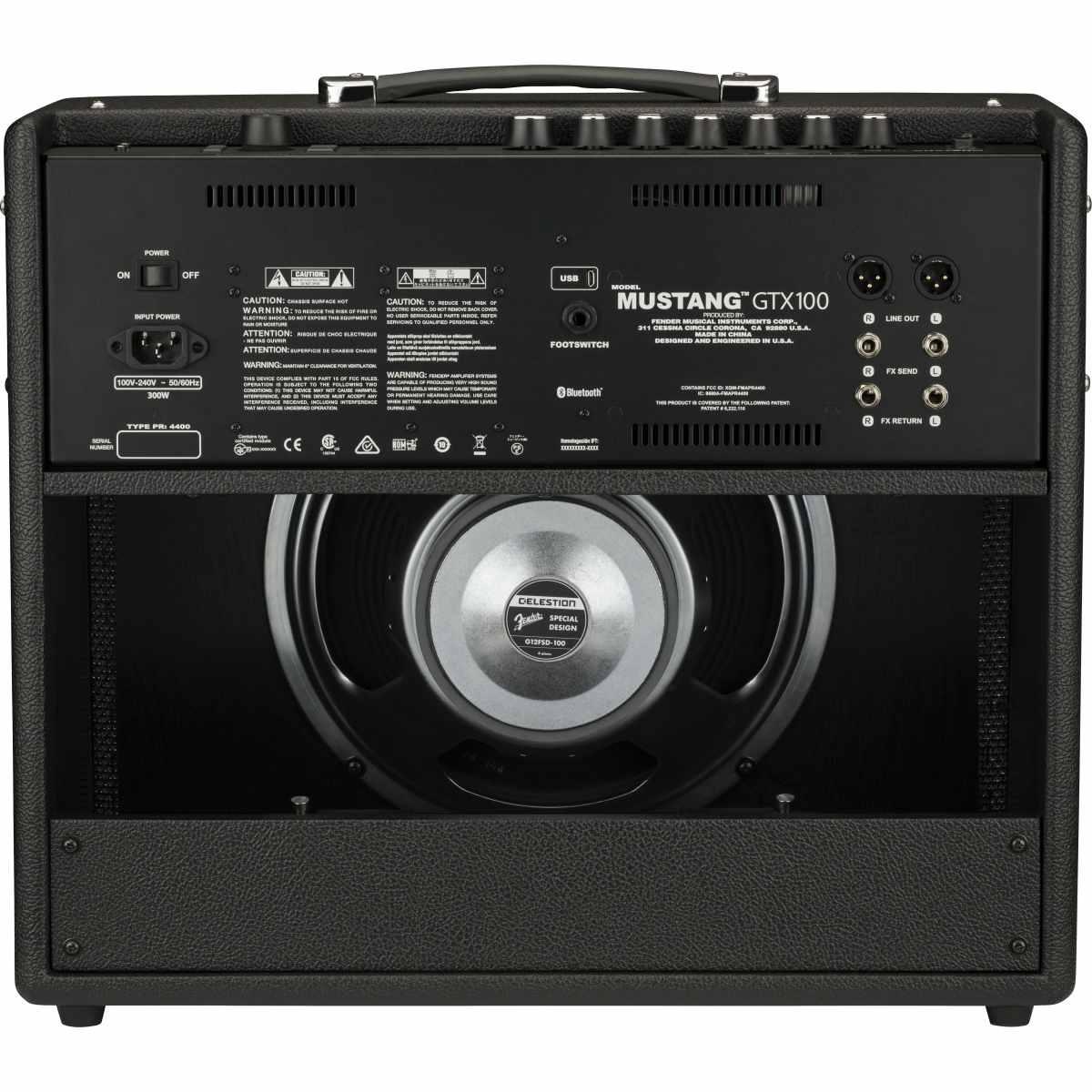 Fender mustang gtx 100 230v eu