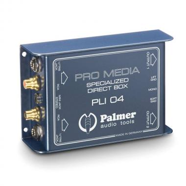 PALMER LI 04 - DI-Box passivo a 2 Canali per PC e Laptop