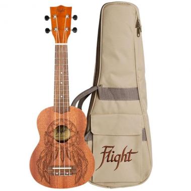 Flight nus350dc dreamcatcher ukulele soprano