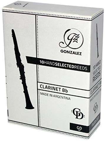 GONZALEZ 10 ANCE SERIE GD CLARINETTO Bb n. 2 1/4