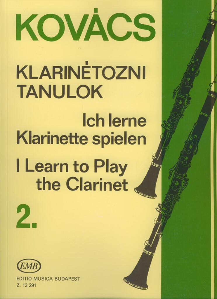 I learn to play the clarinett vol.2 kovacs
