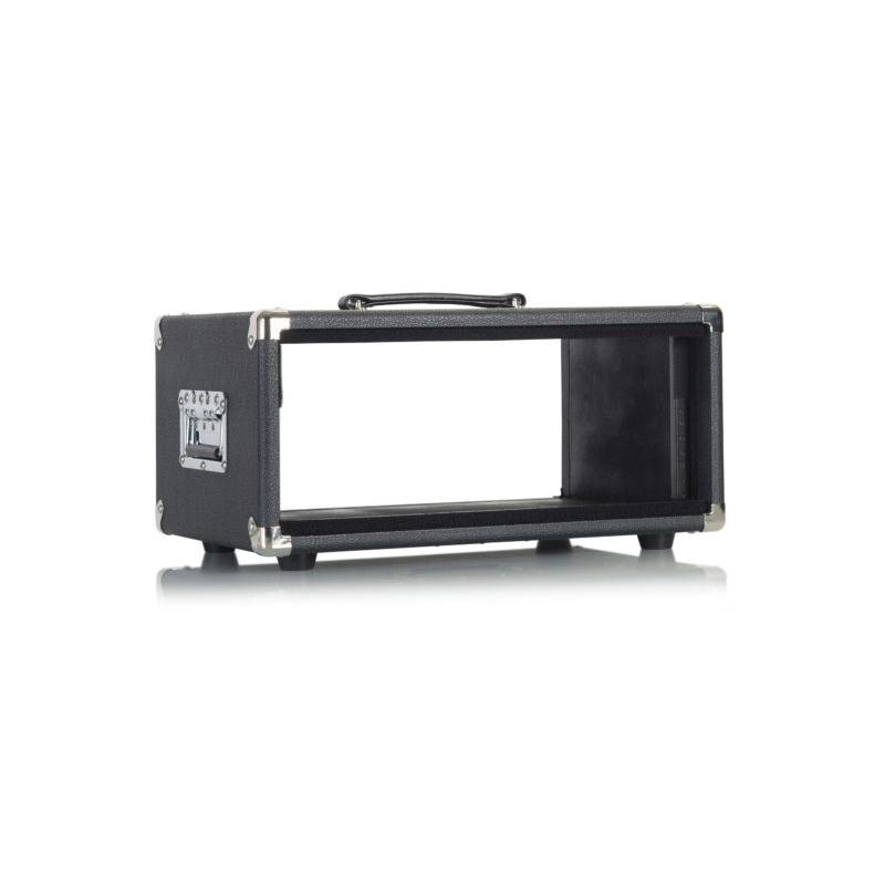 GATOR CASES GR-RETRORACK-4BK - Retro Rack da 4U, profondità 12,5" - Black