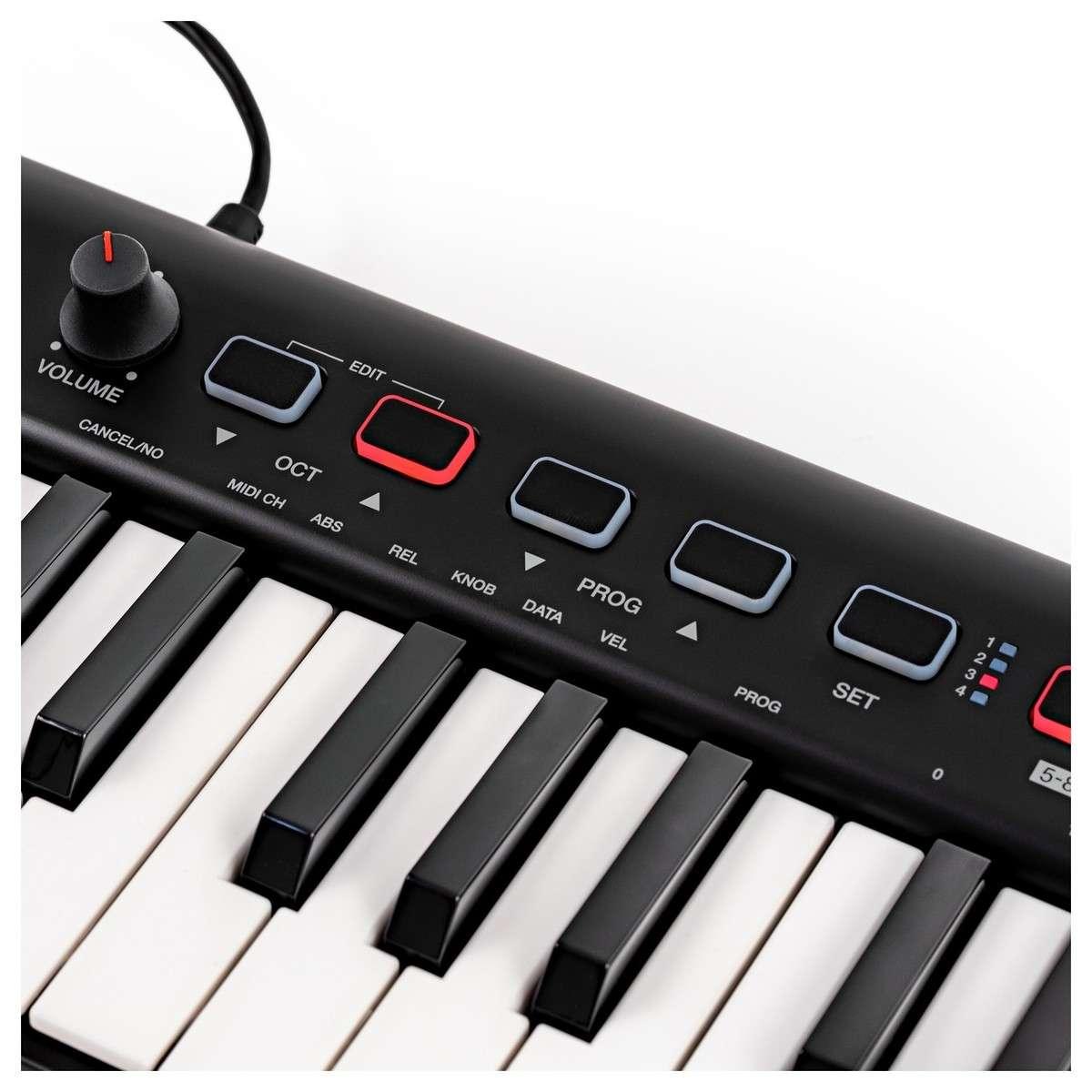 IK MULTIMEDIA iRig Keys 2 - Tastiera MIDI/Controller universale con 37 tasti mini