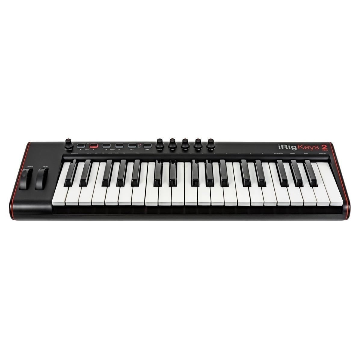 IK MULTIMEDIA iRig Keys 2 PRO - Tastiera MIDI/Controller universale con 37 tasti