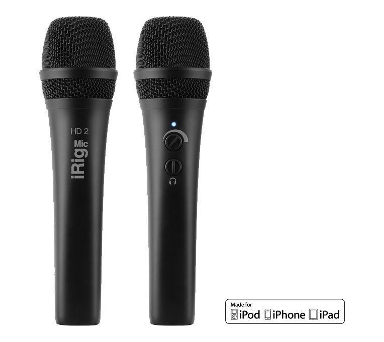 IK MULTIMEDIA iRig Video Creator HD Bundle - iRig Mic HD 2, iKlip Grip Pro led ring da 10"