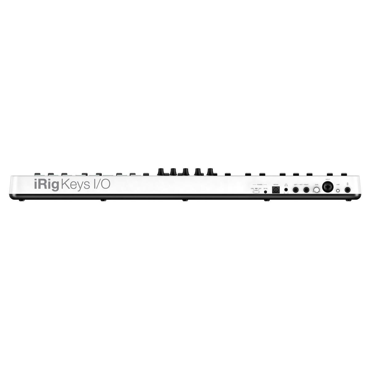 IK MULTIMEDIA iRig Keys I/O 49 - Master keyboard a 49 tasti per sistemi PC, MAC. iPad, iPhone con interfaccia audio integrata