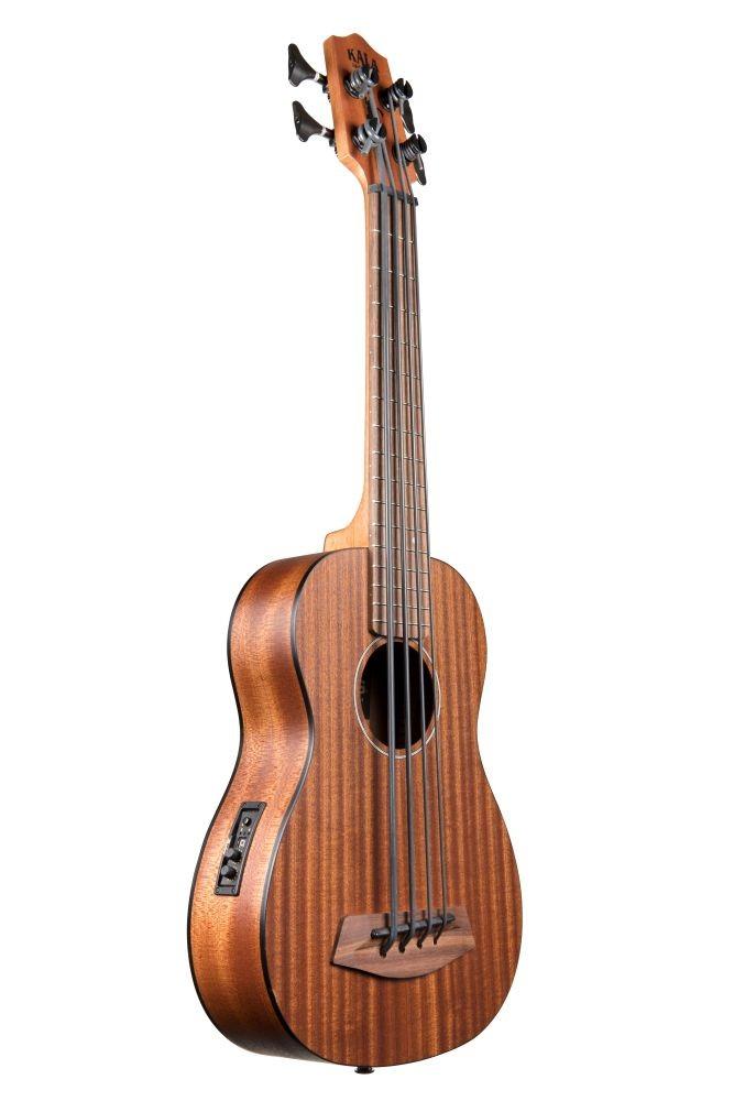 Kala ubass-rmbl-fs u-bass ukulele basso elettrificato naturale