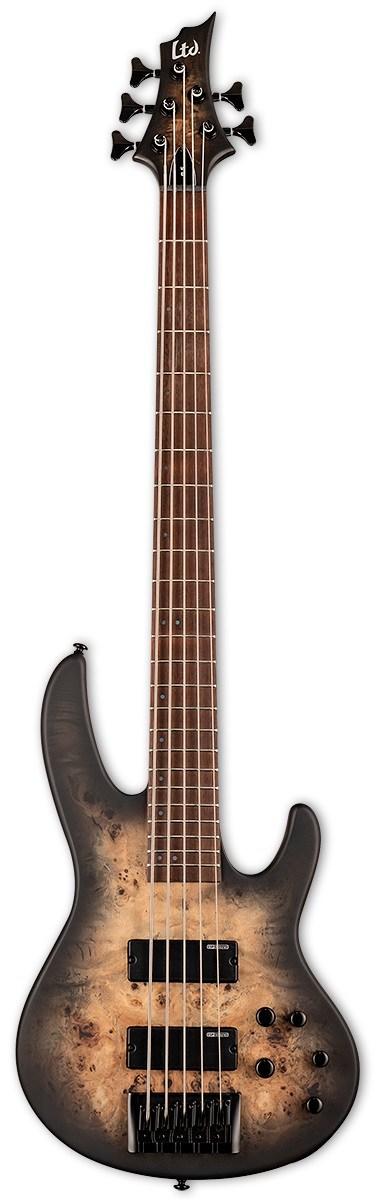 LTD D-5 - Black Natural Burst Satin