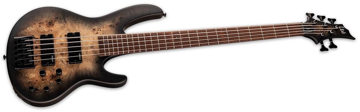 LTD D-5 - Black Natural Burst Satin