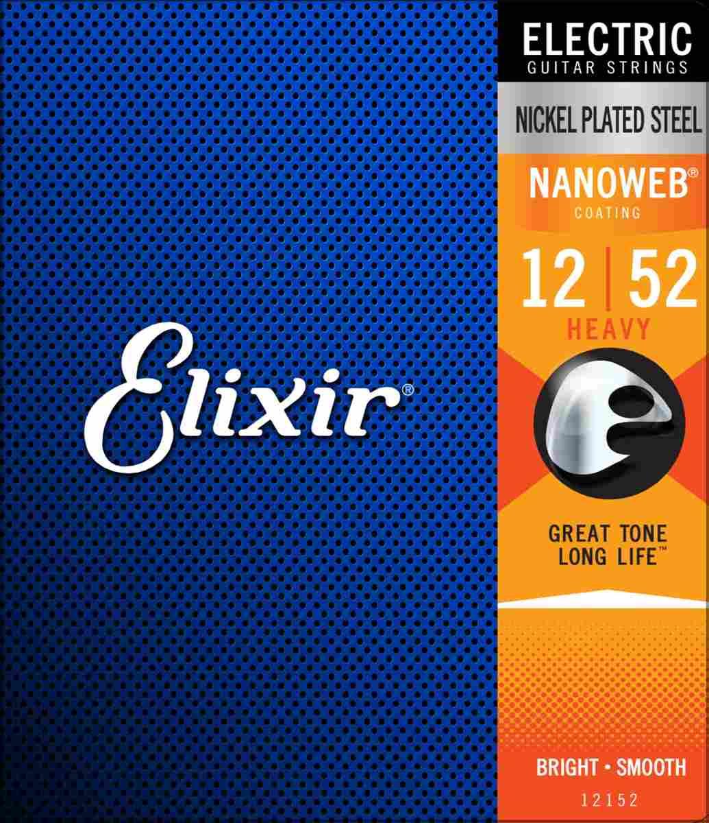 Elixir nanoweb 12152 set corde chitarra elettrica