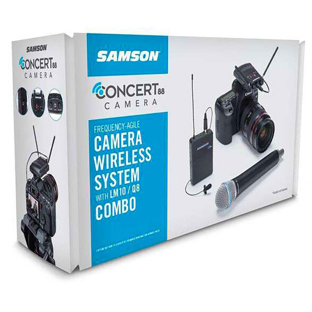 SAMSON CONCERT 88 UHF Camera Combo System - F (606-630 MHz)