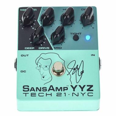 TECH21 Geddy Lee Signature SansAmp YYZ - preamplificatore a pedale per basso