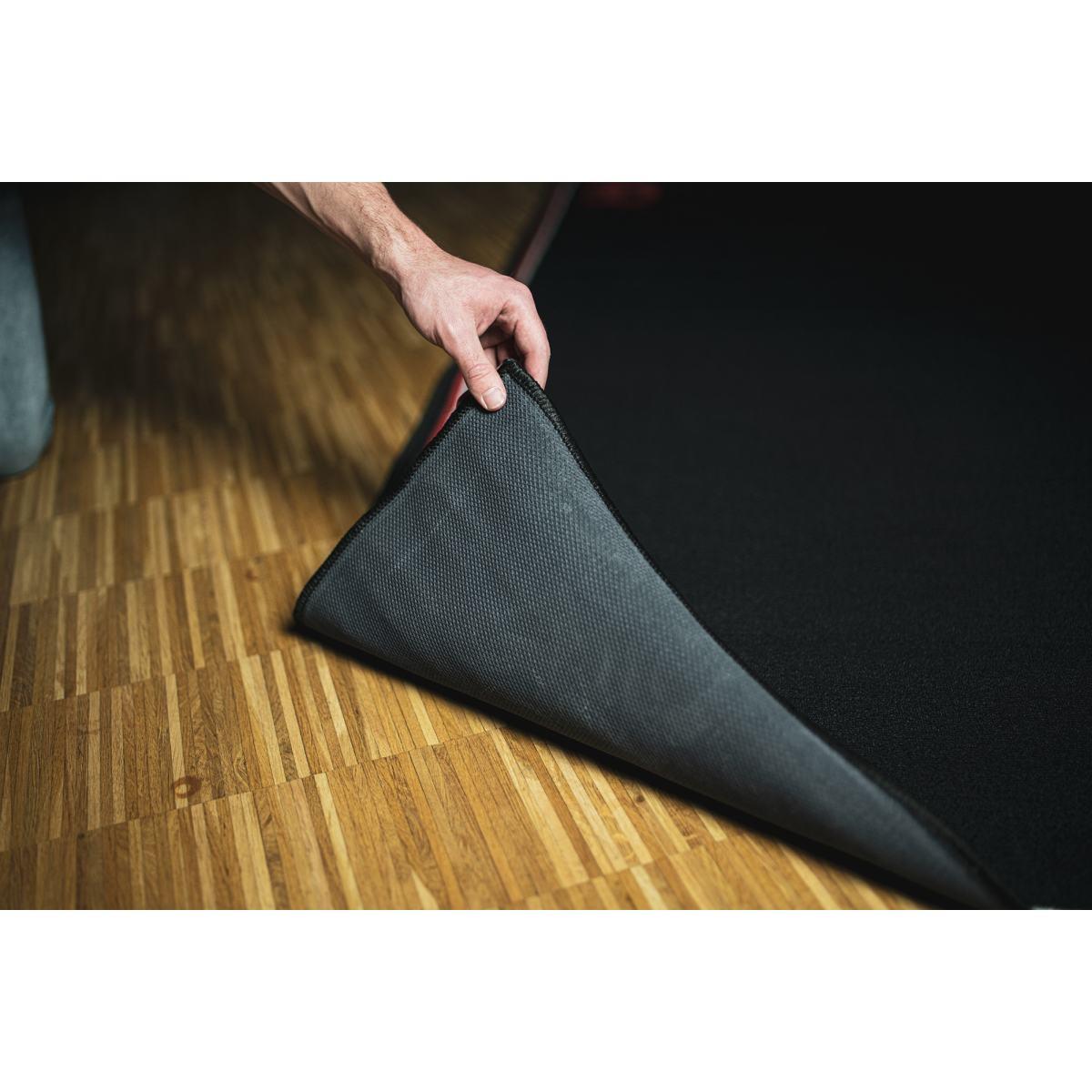 MEINL MDR BK BLACK TAPPETO ANTISCIVOLO PER BATTERIA (160x200CM)<br />