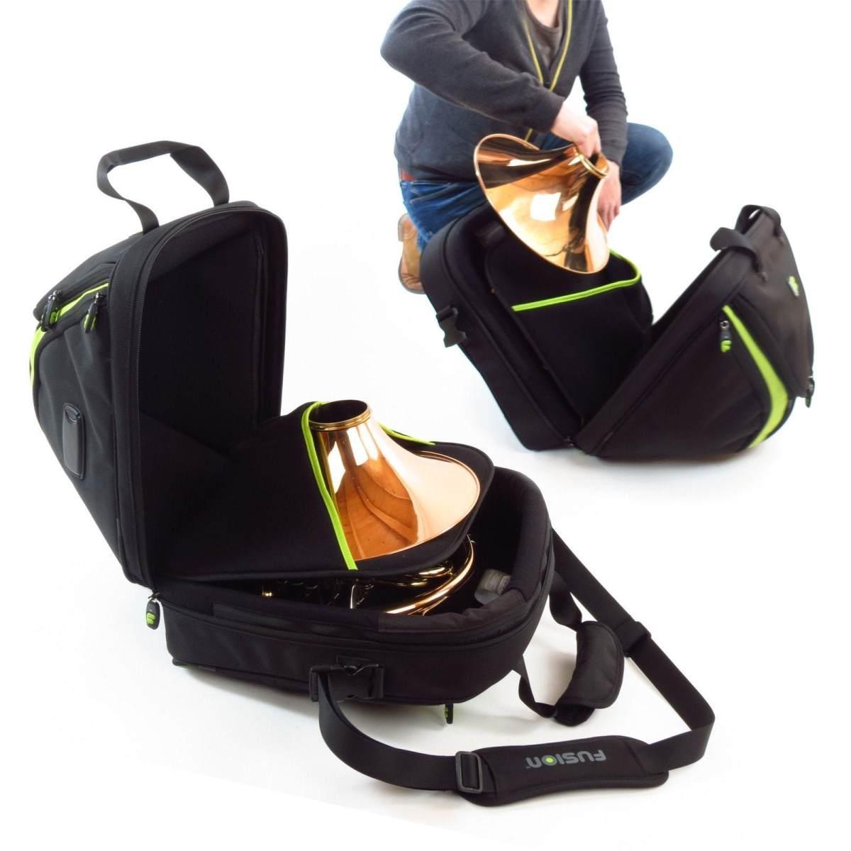 FUSION PB-17-O Corno Francese Smontabile Black/Orange