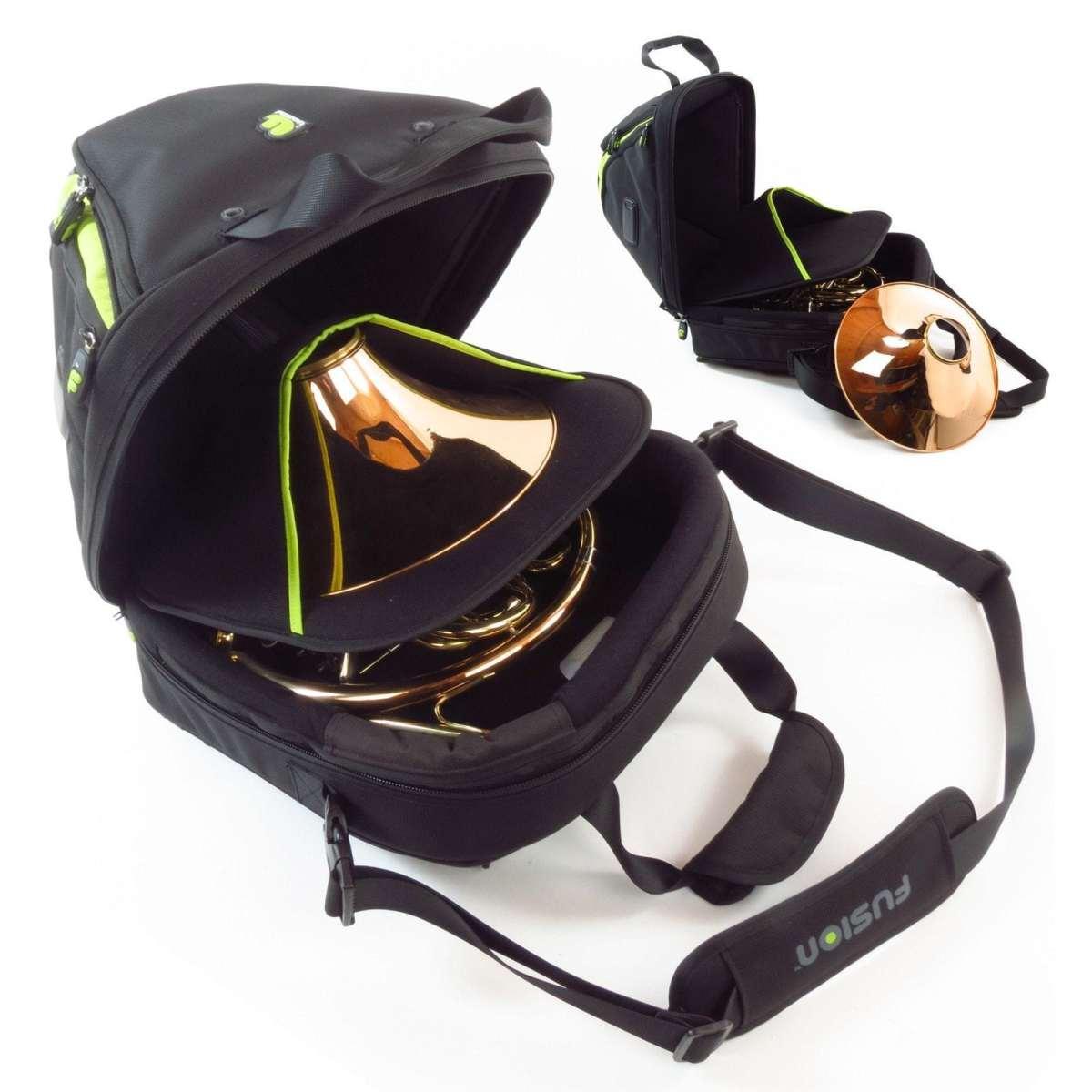 FUSION PB-17-L Corno Francese Smontabile Black/Lime