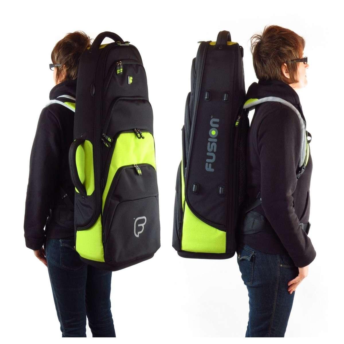 FUSION PW-02-L Sax Tenore Black/Lime