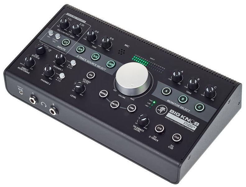 MACKIE BIG KNOB STUDIO+ CONTROLLER PER STUDIO MONITOR / SELETTORE SORGENTI 4x3 CON TALKBACK