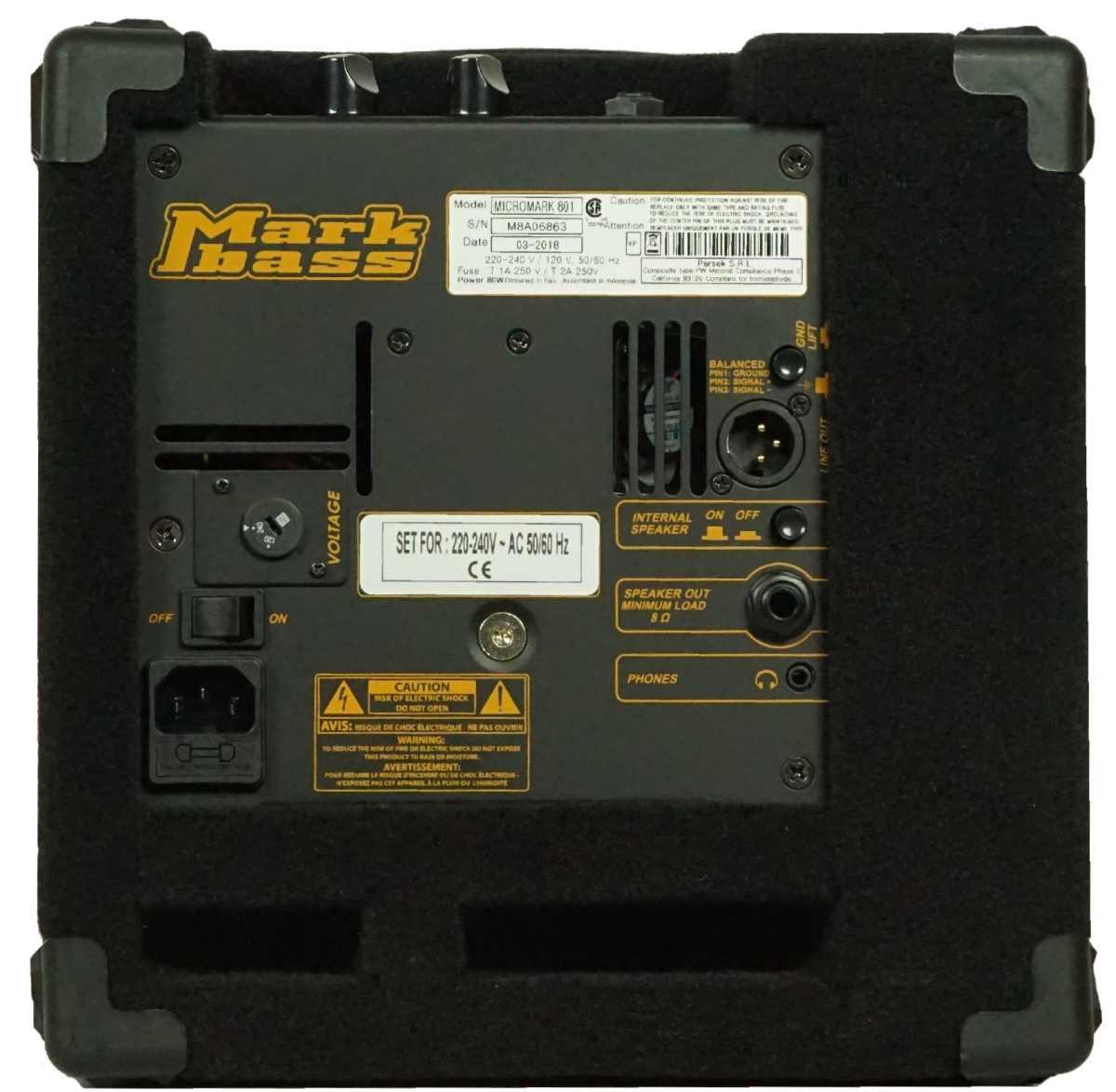 Markbass micromark 801 combo per basso