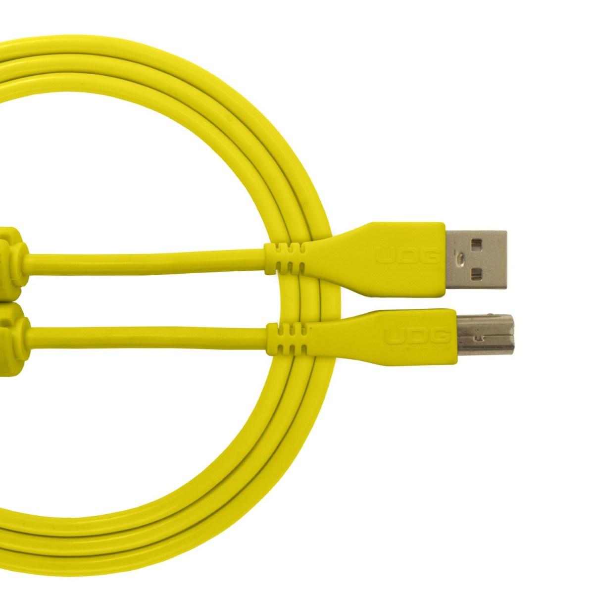Udg u95003yl - ultimate cavo usb 2.0 a-b yellow straight 3m