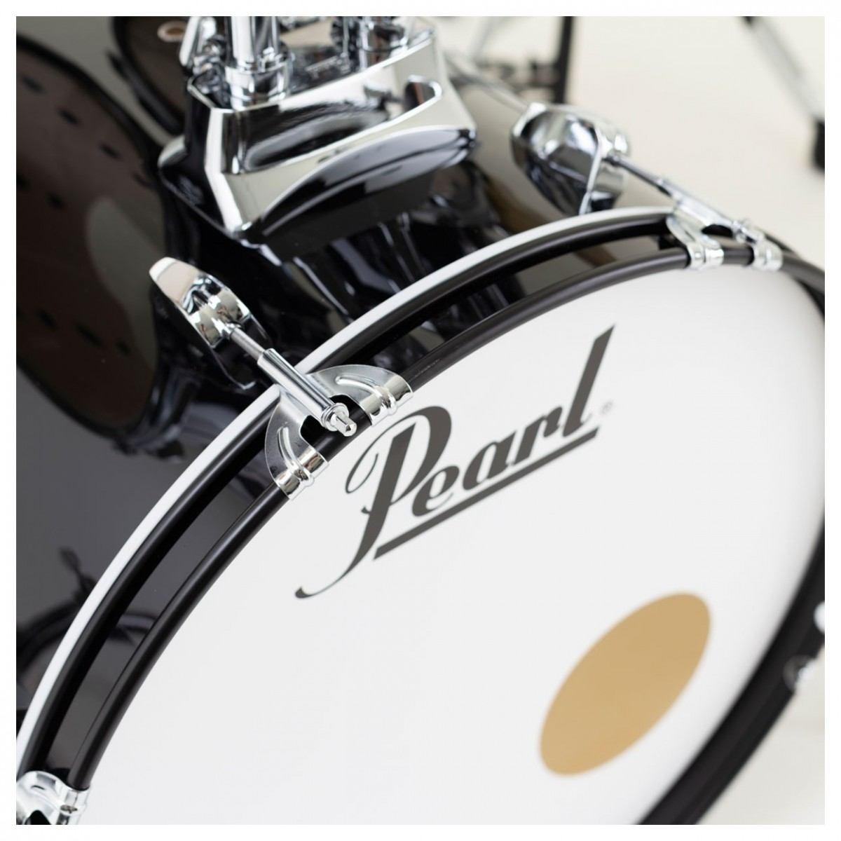 PEARL ROADSHOW STANDARD RS505C/C31 JET BLACK BATTERIA ACUSTICA CASSA 20" + HARDWARE E PIATTI SABIAN