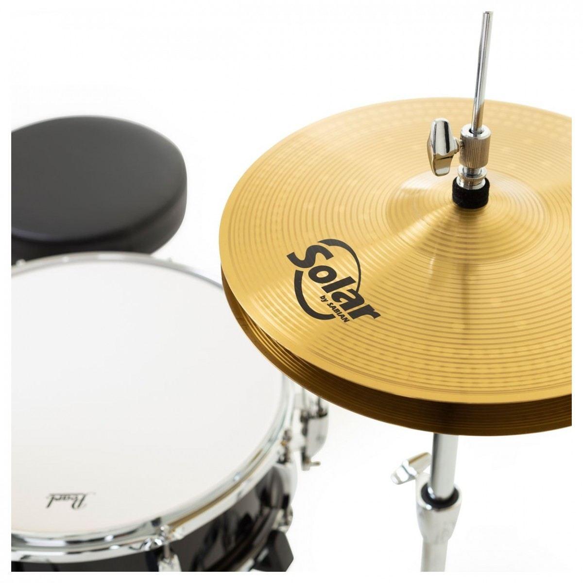 PEARL ROADSHOW STANDARD RS505C/C31 JET BLACK BATTERIA ACUSTICA CASSA 20" + HARDWARE E PIATTI SABIAN