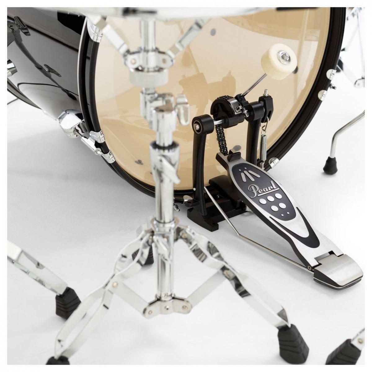 PEARL ROADSHOW STANDARD RS505C/C31 JET BLACK BATTERIA ACUSTICA CASSA 20" + HARDWARE E PIATTI SABIAN