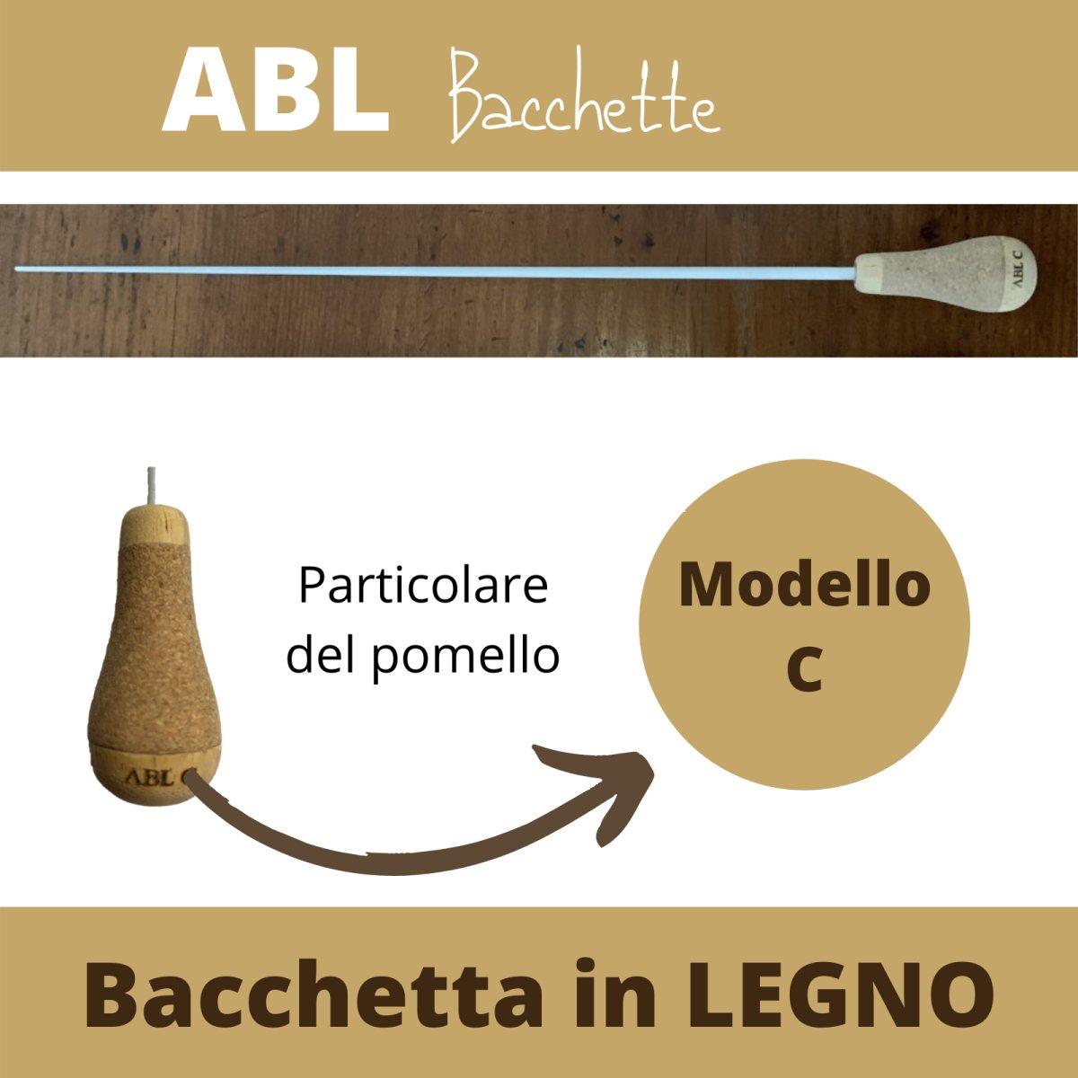 W16 Bacchetta per direttore d'orchestra in legno Modello C