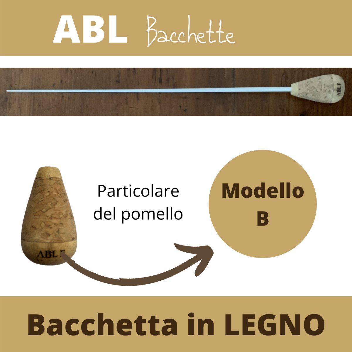 W14 Bacchetta per direttore d'orchestra in legno Modello B