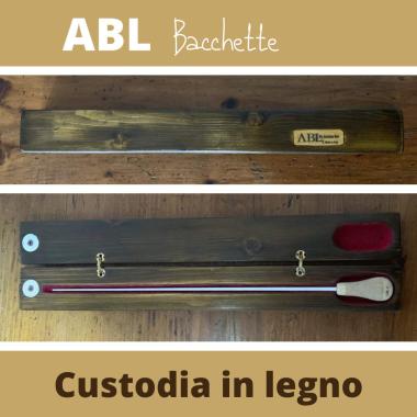 ABL S Custodia porta bacchette in legno bacchetta singola