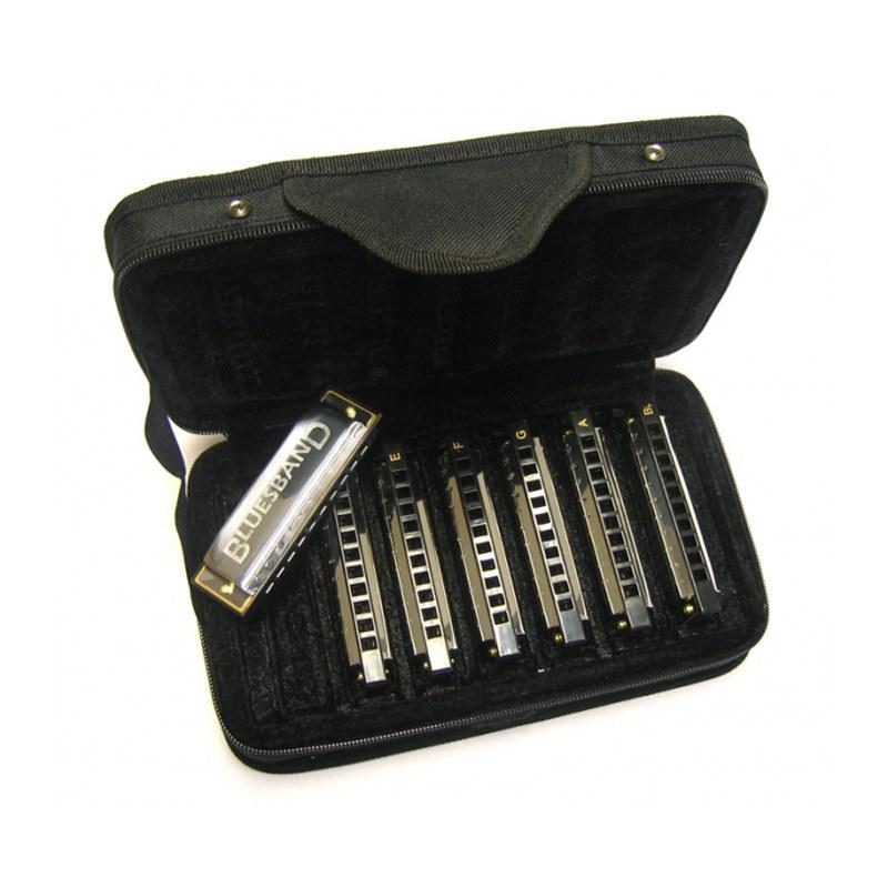 BLUES STARTER KIT 7 ARMONICHE (A, Bb, C, D, E, F, G)