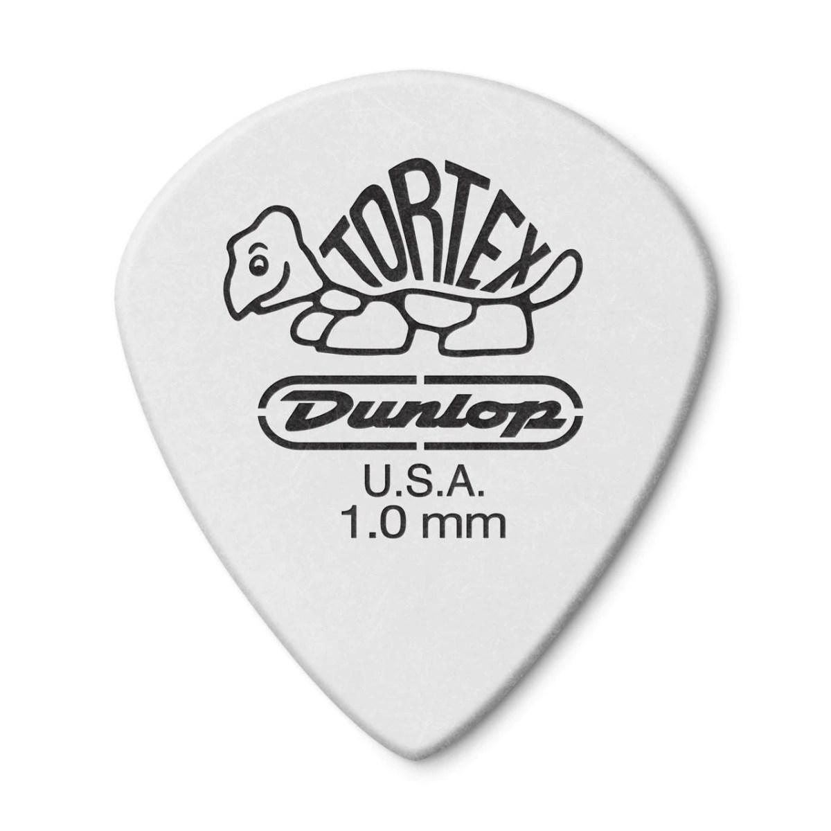 DUNLOP 478P TORTEX WHITE JAZZ III 1 mm