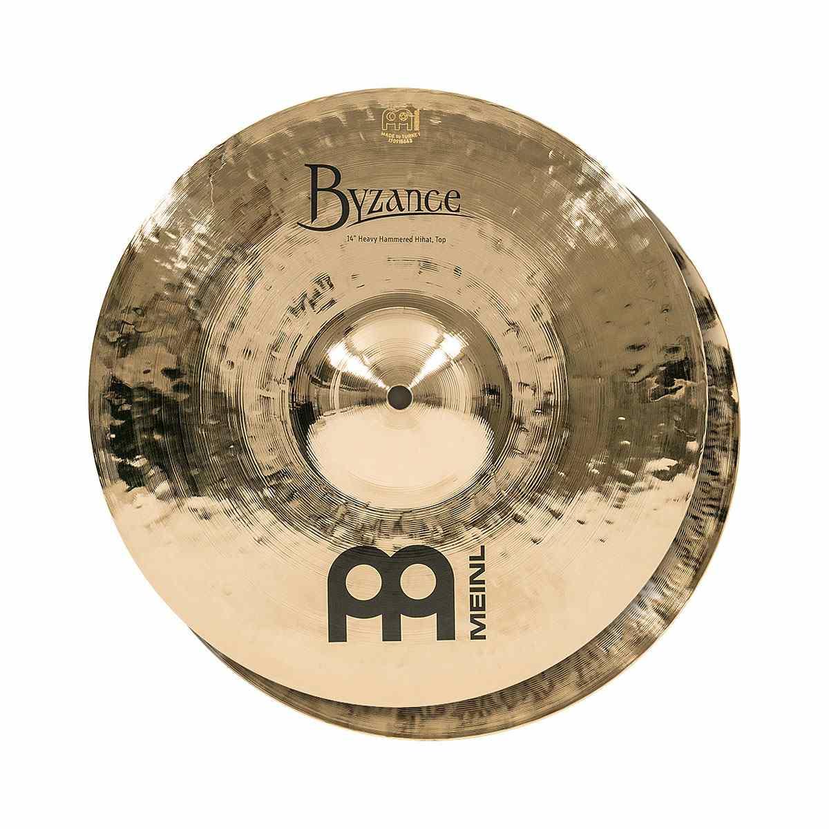 MEINL B14HHH-B 14" Byzance Brilliant Heavy Hammered Hihat