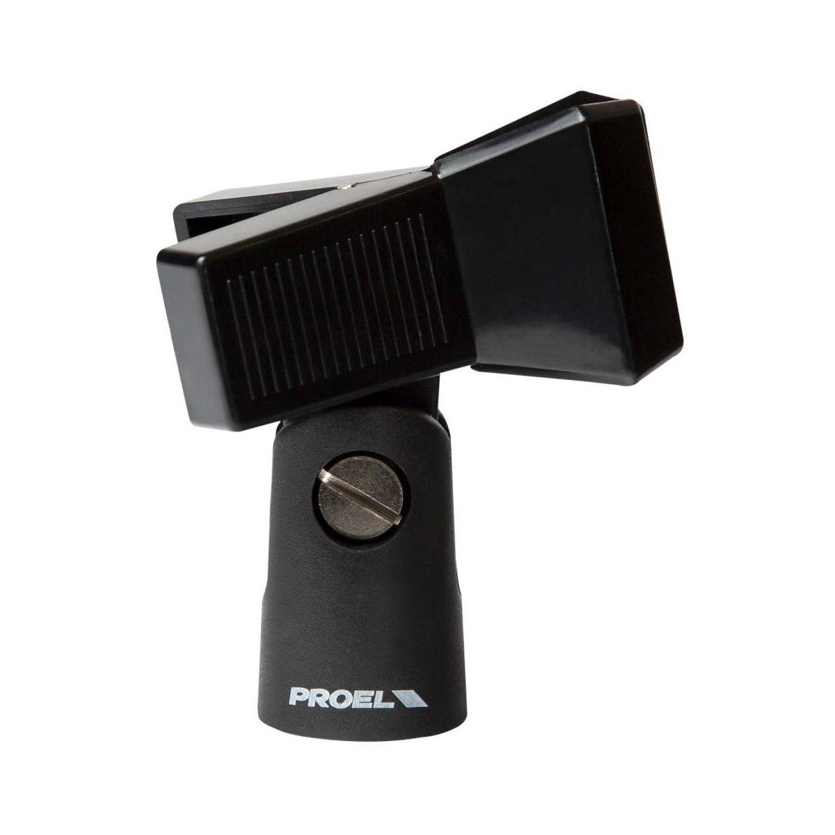 Proel apm30 supporto per microfono a pinza