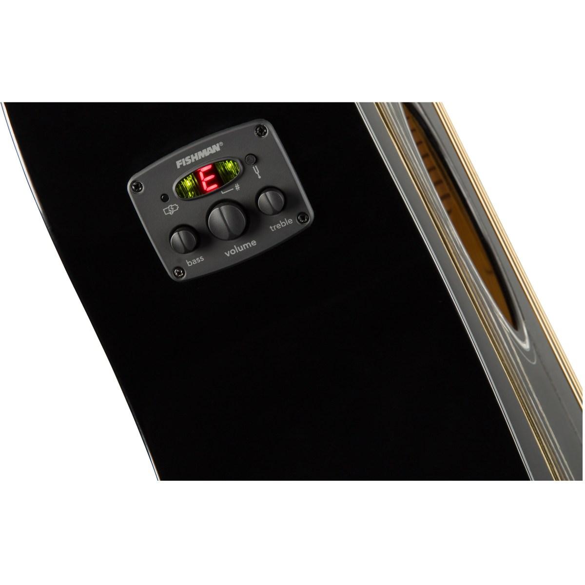 Fender cd60sce black chitarra acustica elettrificata