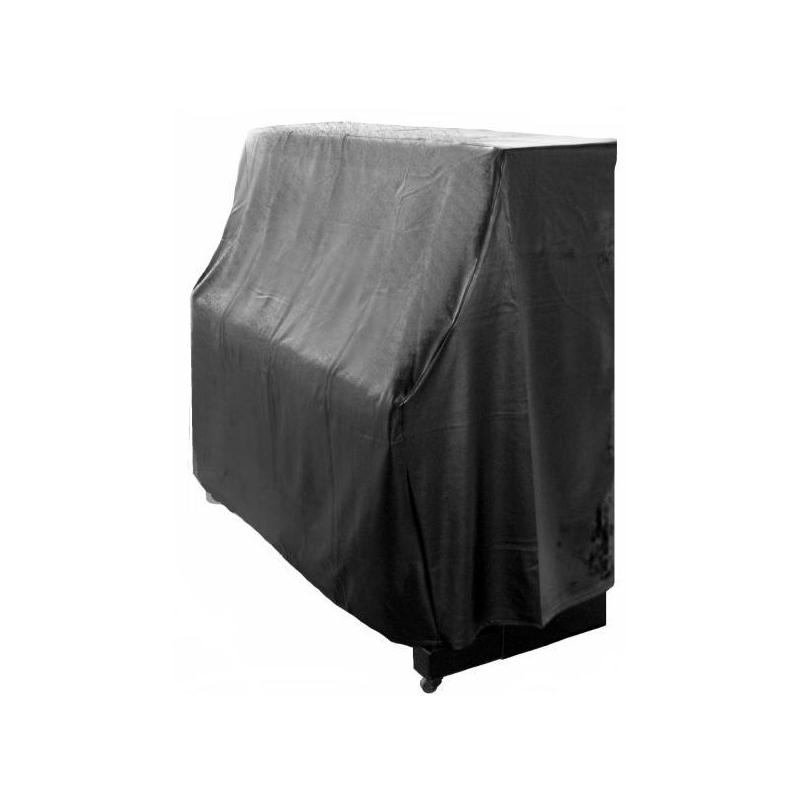 Coperta Imbottita  Nera per pianoforte verticale altezza da 110 cm a 120 cm