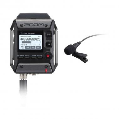 ZOOM F1-LP - field recorder + Microfono lavalier