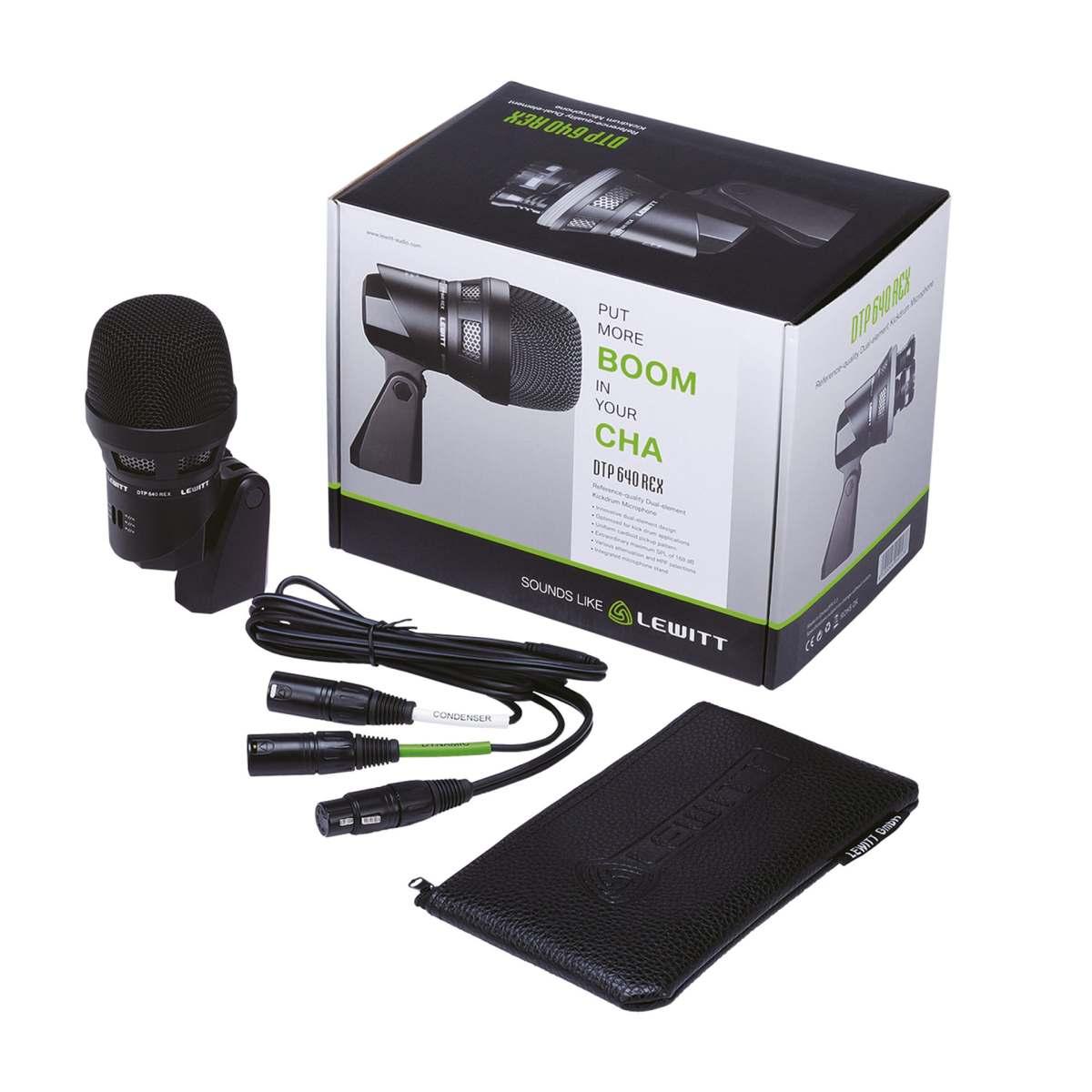 Lewitt dtp 640 rex microfono
