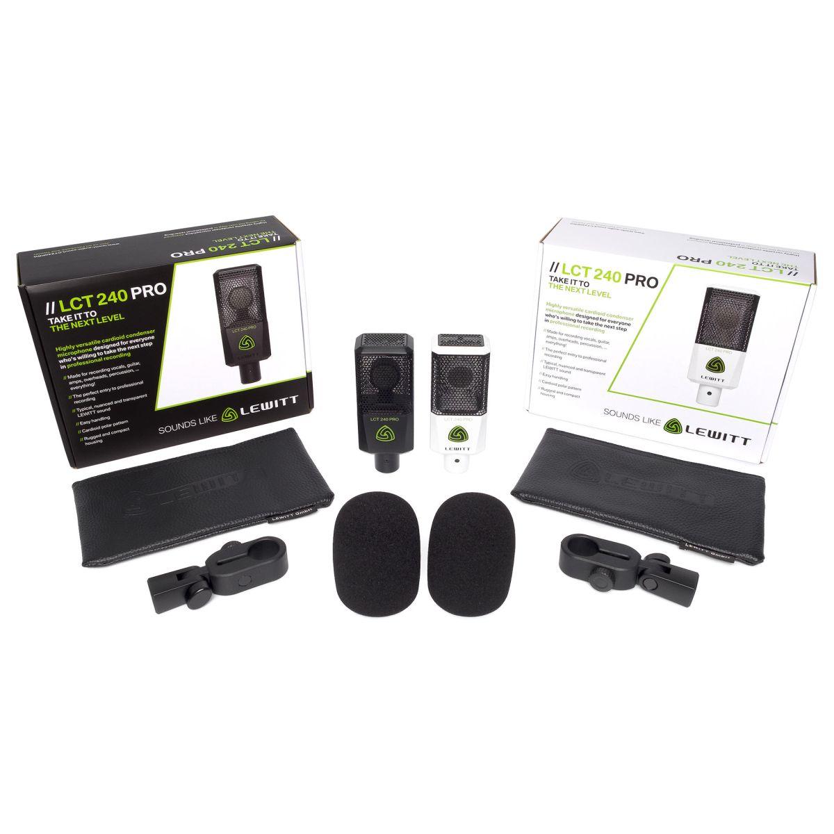 Lewitt lct240pro microfono black